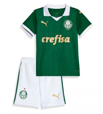 Palmeiras Primera Equipación Niños 2024-25 Manga Corta (+ Pantalones cortos)